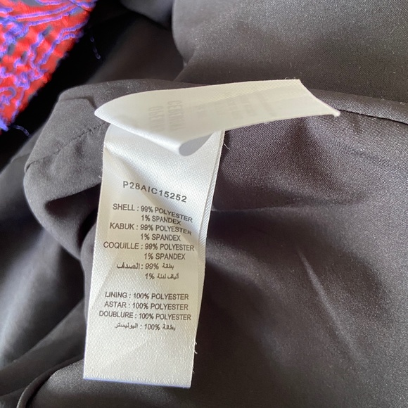 OPENING CEREMONY William Printed Buckle Mini Dress - size 8 - Picture 10 of 11